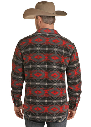 Cowboy Swagger Coats & Jackets Panhandle Men’s Wool Shirt Jacket