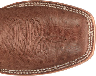 Cowboy Swagger Tony Lama Men’s Alamosa Brown Smooth Ostrich Western Boot