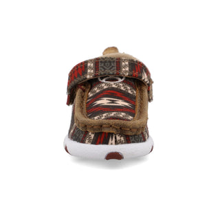 Cowboy Swagger Shoes Twisted X Hooey Driving Moc - Red Aztec