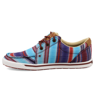 Cowboy Swagger Shoes Twisted X Hooey Loper- Blue Multi