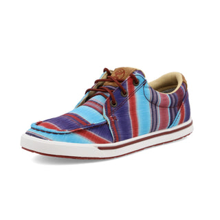 Cowboy Swagger Shoes 6 Twisted X Hooey Loper- Blue Multi