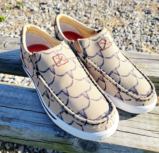 Twisted X Shoes Longhorn Slip-On Kicks