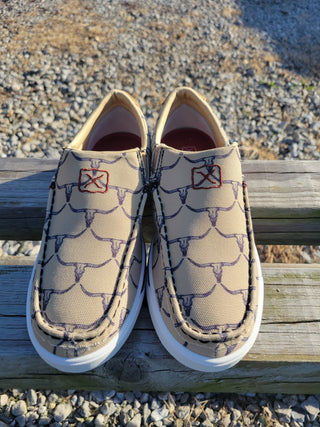 Twisted X Shoes Longhorn Slip-On Kicks